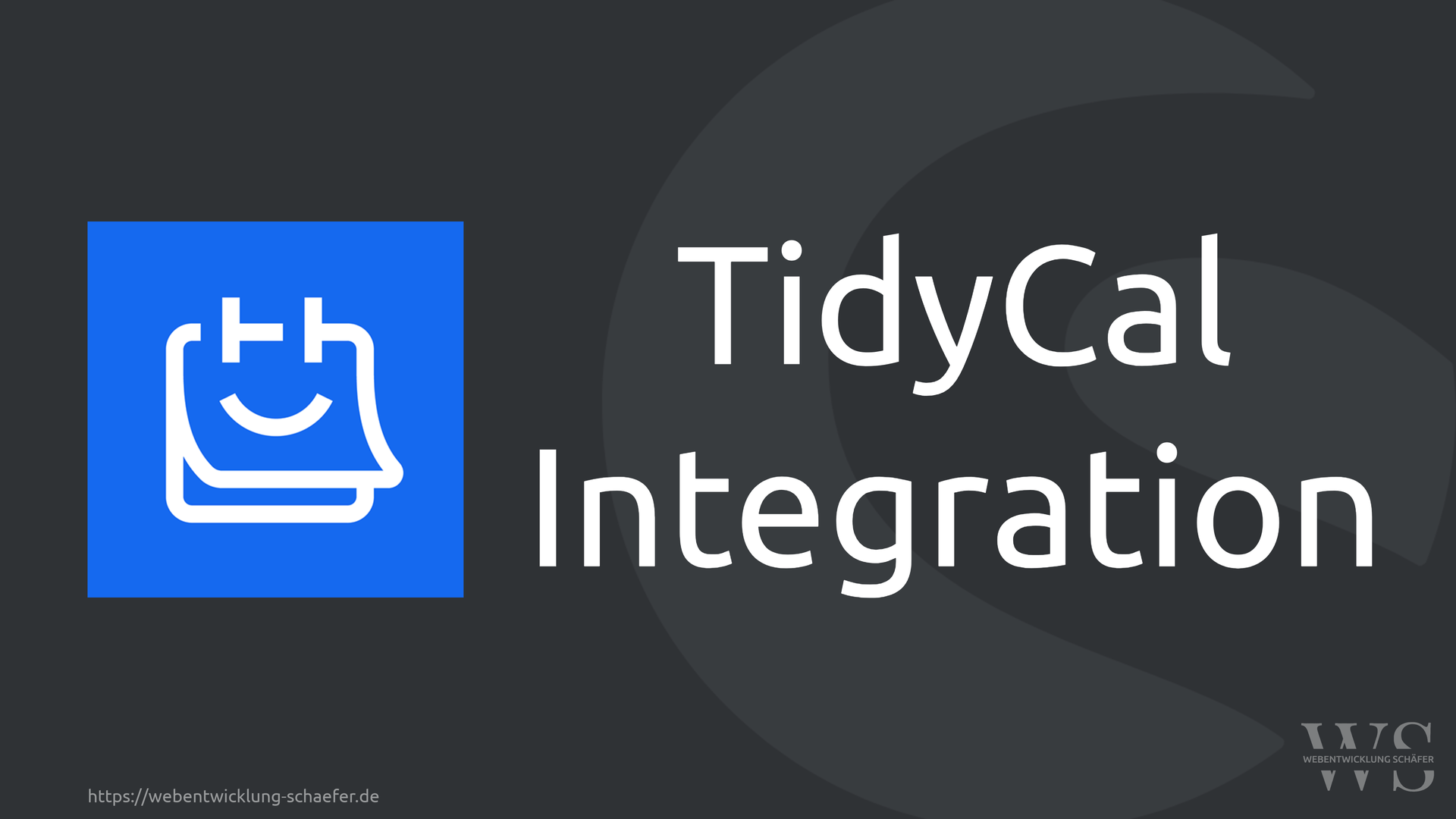 Shopware 6 Plugin: TidyCal Integration